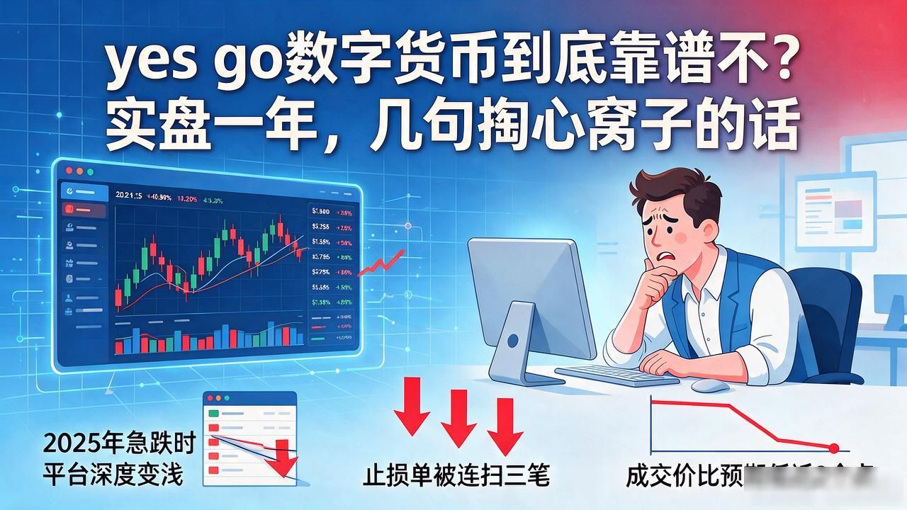 yes go数字货币到底靠谱不？实盘一年，几句掏心窝子的话
